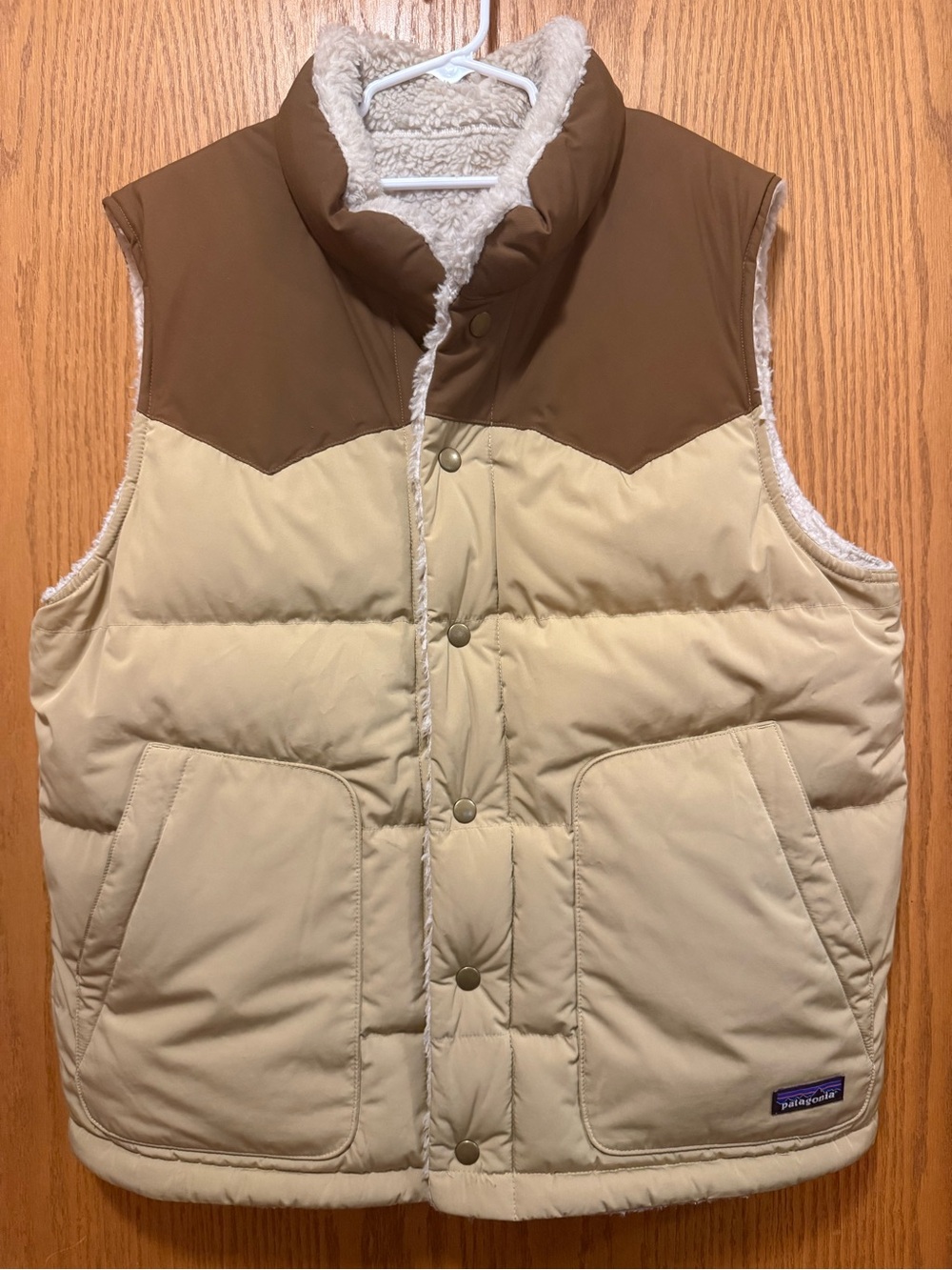Patagonia Men’s Bivy Reversible Down Vest - Large